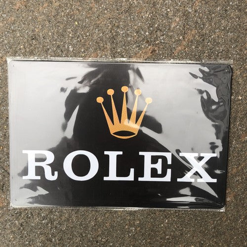 Rolex Metal Sign