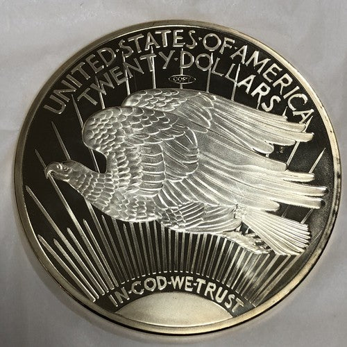 Gold Plated Copper Medallion Classic 1933 USA Dollar Double Eagle Coin