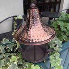 Copper Roofed Bird Feeder