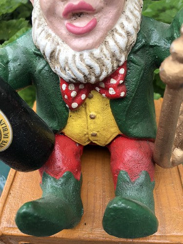 Guinness Leprechaun Great Day For A Guinness Cast Iron