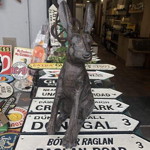 Hate Cast Iron Statue