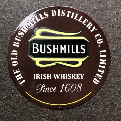 Bushmills Enamel Sign