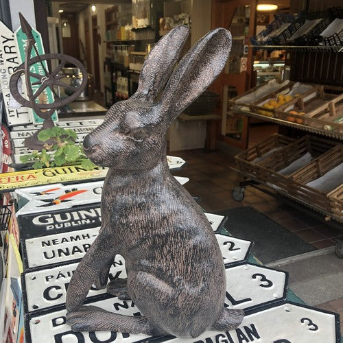 Hate Cast Iron Statue