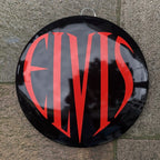 Elvis 40 Cms Domed Metal Sign
