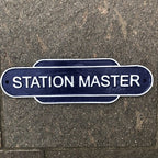 Station Master Cast Iron Sign