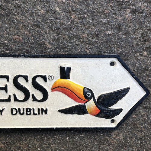 Guinness St Jamesâs Gate Cast Iron Sign