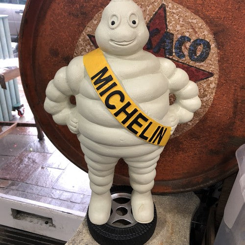 Michelin Man Cast Iron On Tyre Base