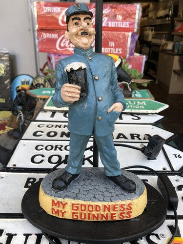 Guinness Zoo Keeper Lamp With Antique Style Shade
