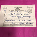 Luxury Greetings Telegrams & Standard Telegrams 1957