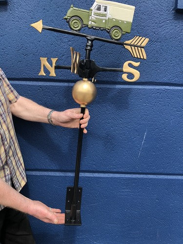 Land Rover Weather Vane Cast Iron Fantastic Quality ð