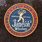 John Jameson Whiskey Cast Iron Sign