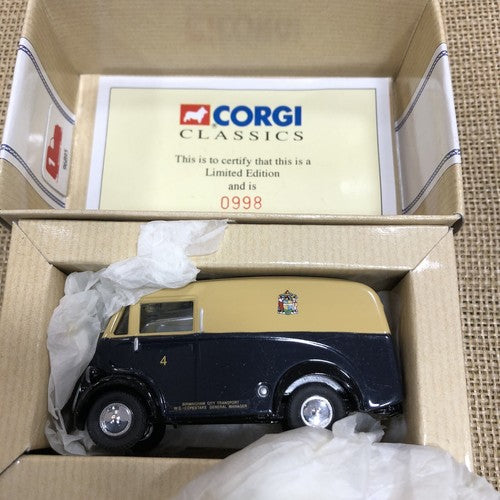 Corgi Classic Morris J Van Birmingham City Transport 96895