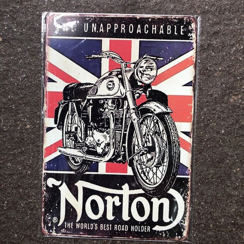 Norton Tin Sign