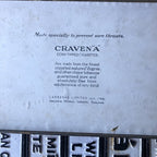 Craven A Virginia Cigs Tin With Vintage Matches