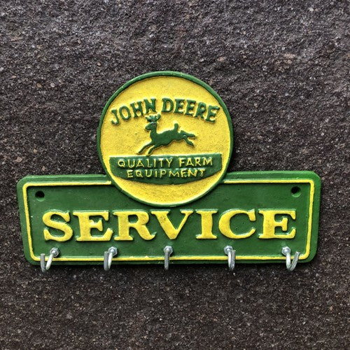 John Deere Service Key Rack Cast Iron