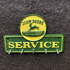 John Deere Service Key Rack Cast Iron