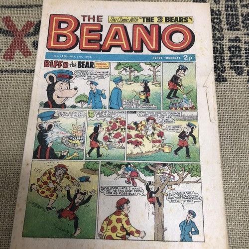 Beano Bundle Of Four 1973 Comics