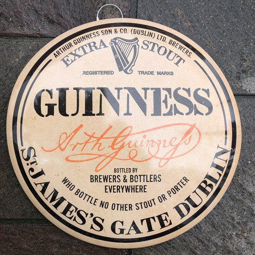 Guinness Domed Metal Sign