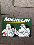 Michelin First Aid Retro Style Enamel Sign