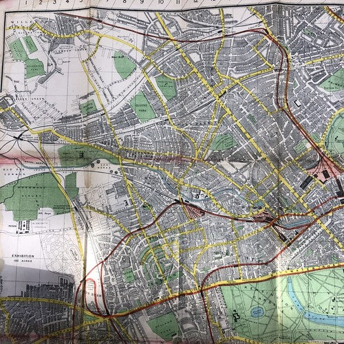 Tape Indicator Map Of London S P C K