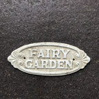 Fairy Garden Cast Iron Sign