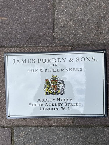 James Purdy & Sons Ltd Vintage Style Enamel Sign