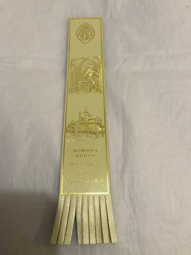 Bookmark Romsey Abbey Vintage Leather