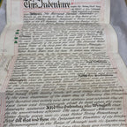Vellum Indenture Documents 1888