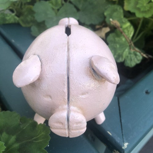 Three Legged Pig Cast Iron Money Bank