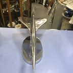 Concorde Large Polished Aluminium Model On Base