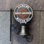 Harley Davidson Cast Iron Bell & Key Rack