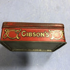 Gibsons Cream Toffee Vintage Tin