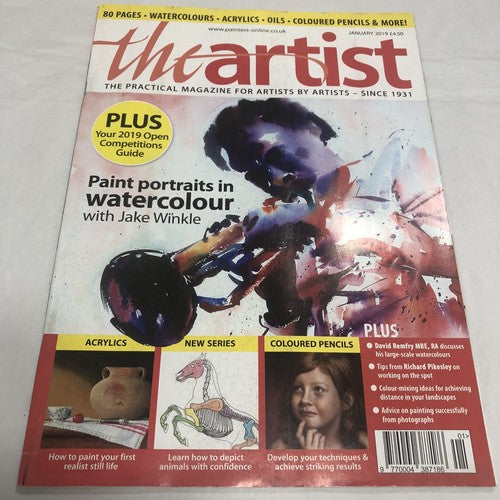 The Artist Magazine Bundle Of 7