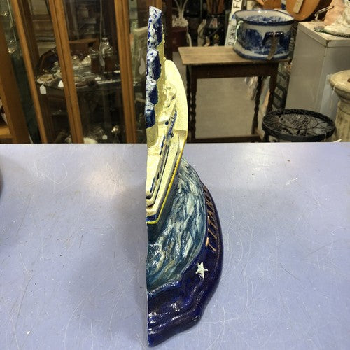 Titanic Cast Iron Doorstop