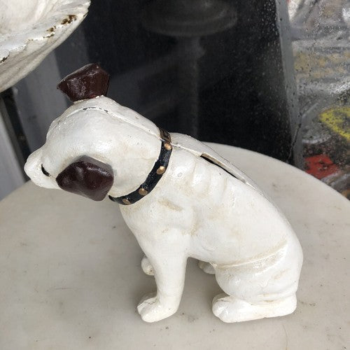 Victor Dog Nipper Cast Iron Coin Bank