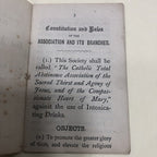 Catholic Booklet Total Abstinence Association Overseas Post Available