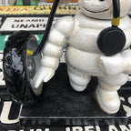 Michelin Man Inflating Tyre Cast Iron