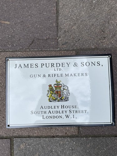 James Purdy & Sons Ltd Vintage Style Enamel Sign