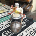 Michelin Man With Compressor Cast Iron