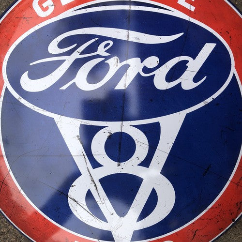 Ford Parts Domed Sign