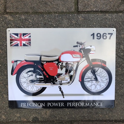 Triumph 1967 Metal Sign