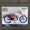 Triumph 1967 Metal Sign