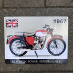 Triumph 1967 Metal Sign