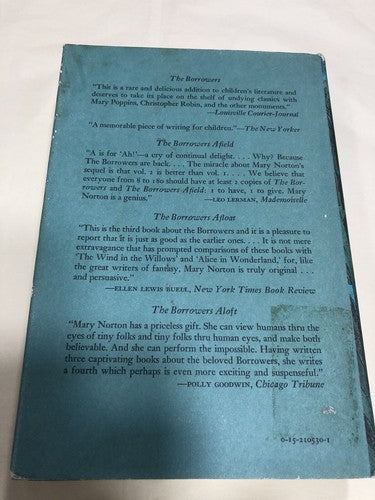 The Borrowers Avenged Mary Norton Printed In America