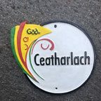 Carlow Crest Cast Iron Sign