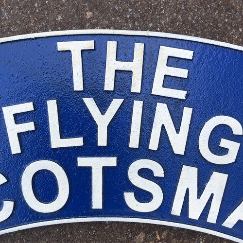 Flying Scotsman Cast Iron Sign