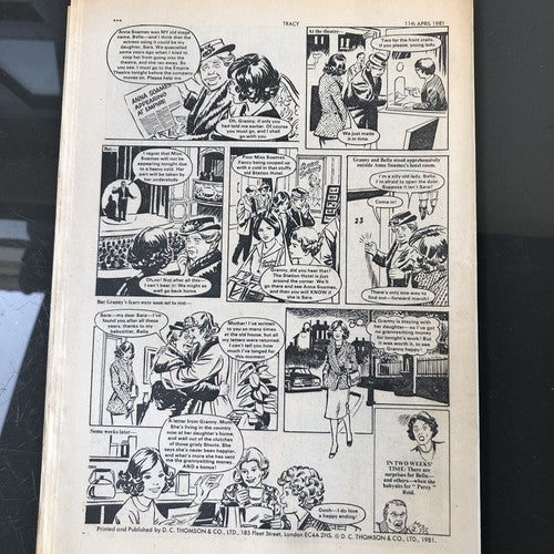 Tracy Comic Bundle Of Four