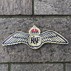 RAF Wings Metal Sign