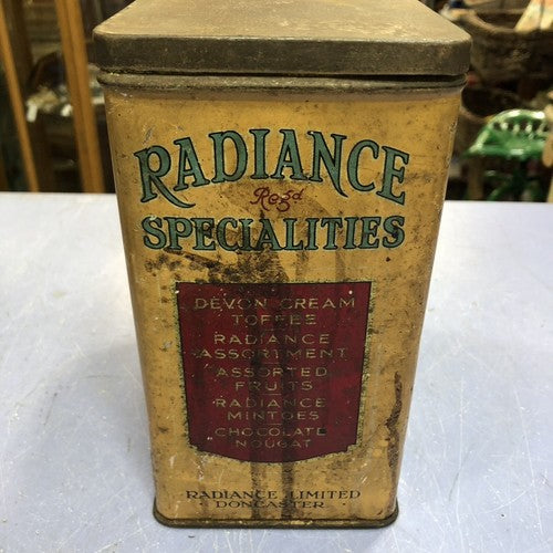 Radiance Brazil Toffee Very Rare Vintage Tin