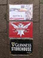 Pub Tin Signs 8x10 Set Of Threeð